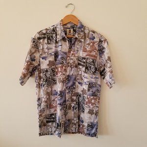 Tori Richard Honolulu Hawaiian Shirt Size M